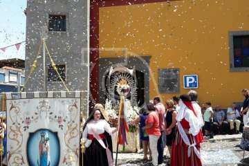 Telde rinde honores a su alcaldesa perpetua (Foto Miguel Florido)